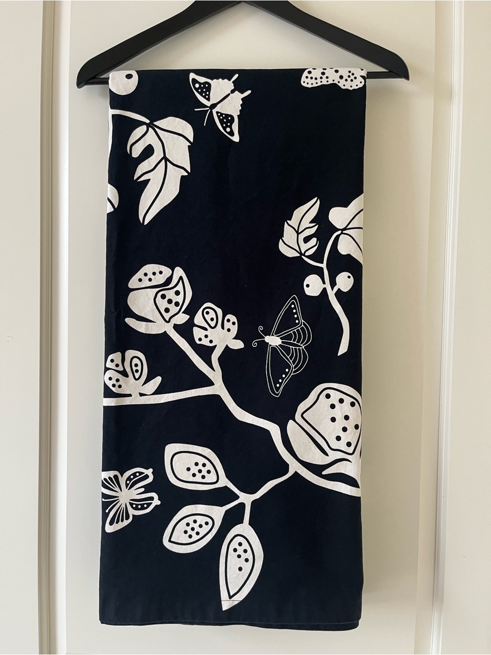 Vintage IKEA Fabric | Sissi Edholm & Lisa Ullenius | B&W | 4m x 2m | Botanical